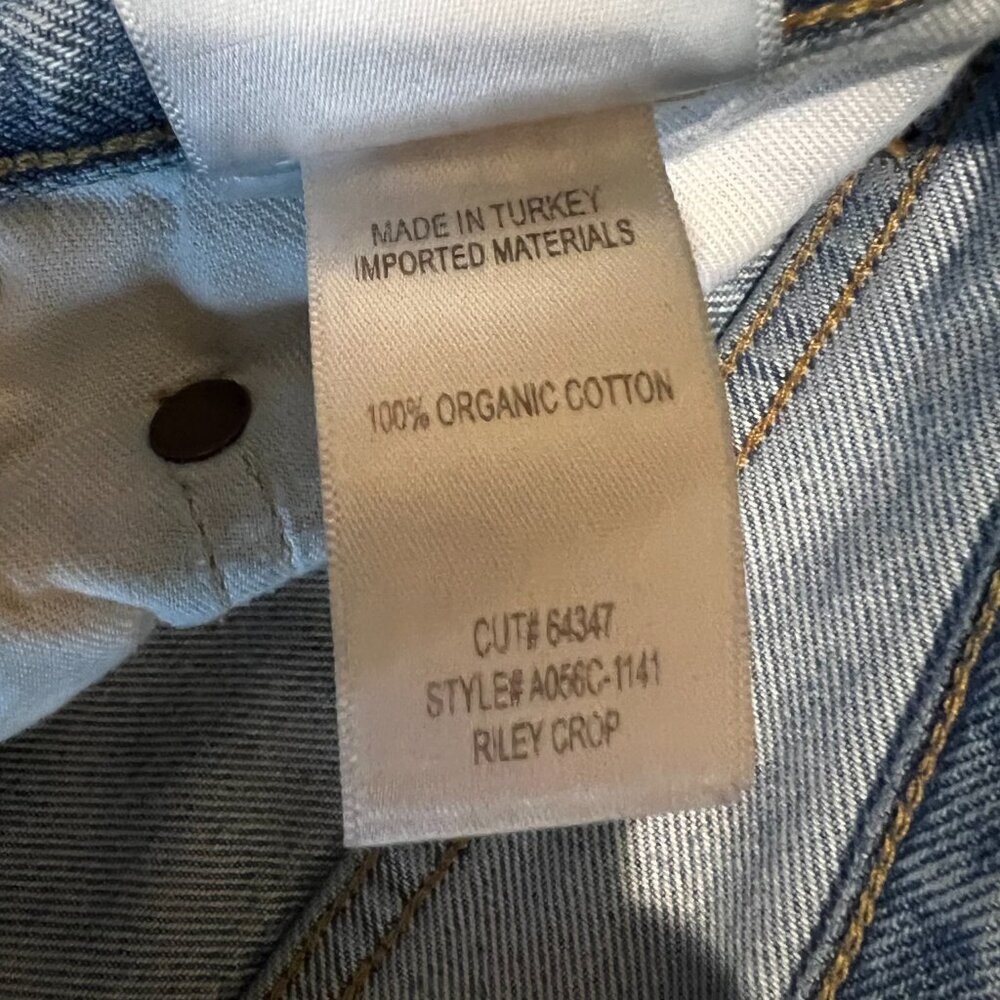 AGOLDE Riley High Rise Straight Crop Size 27 - Picture 4 of 4